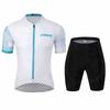 Unisex Cycling Jersey Shorts Set Road Bike Outdoor Riding Breathable Quick-Dry Performance Wear