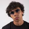 Vintage Rivet Metal Material Rimless Sunglasses Women For Men Square Sun Eyeglasses Punk Luxurious Brand Style Designer Popular Gradient Glasses
