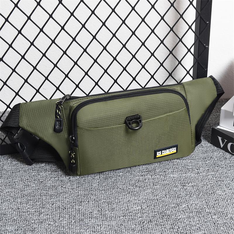 Men's Waterproof Waist Bag - Unisex Fanny Pack Convertible To Chest Sling (Running/Travel Hip Belt with Secure Pockets)