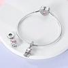 Charm Bead Charms Plata Cute Cat Playing String Ball Pendants Compatible With Authentic Bracelets Charm Bead Charms for Women Jewellery Do It Yourself