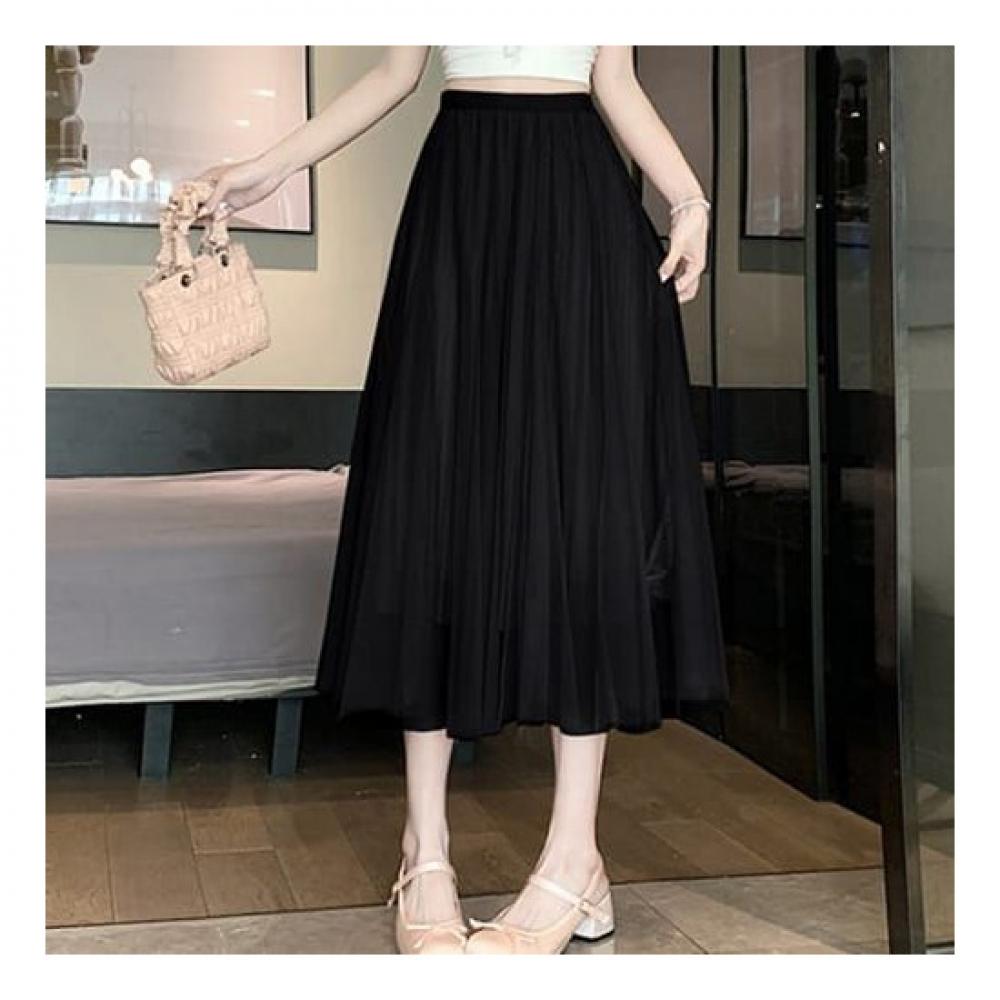 NAvAvA A Line pleAted Skirt Ns355