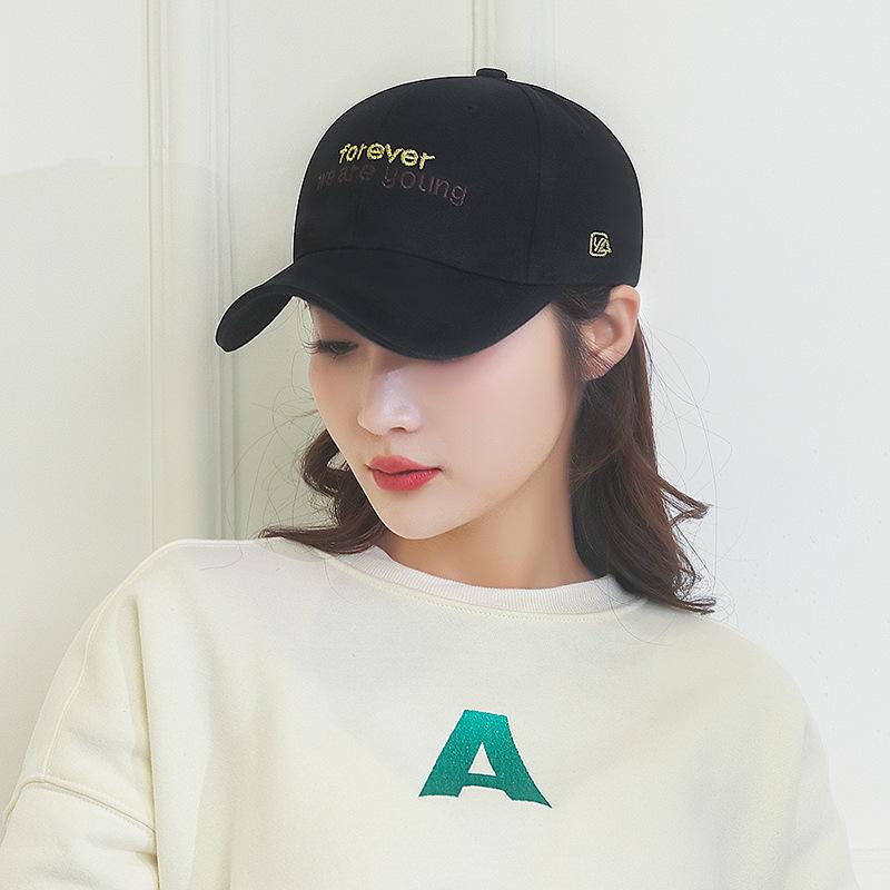 Spring and Autumn Trendy Letter Baseball Caps, Men and Women Couple Sandwich Sun Hats, Casual Baseball Caps