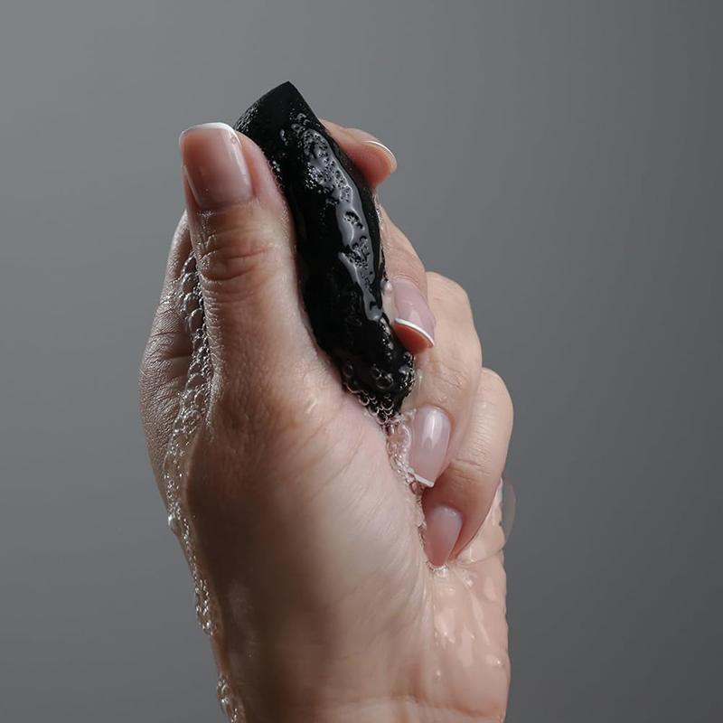 3-Pack Dual-Texture Beauty Blenders - Hypoallergenic for Sensitive Skin, Versatile Dry/Wet Application & Color-Safe