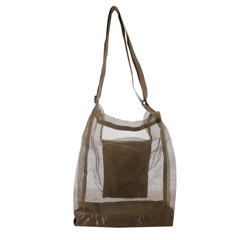 Hunting Bag Mushroom Foraging Bag Mesh Foraging Pouch Harvesting Bag Collapsible Fruit Gathering Basket Picking Bag