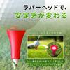 Golf tee rubber head short tee 9 pieces (42mm) (for