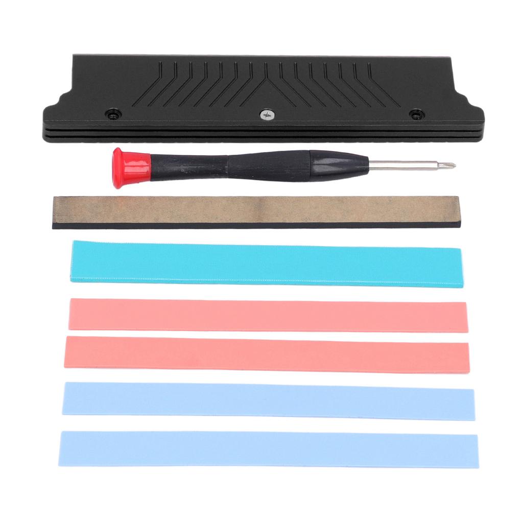 Speicher RAM Kühler Aluminiumlegierung Doppelseitig Breite und Schmale Module Speicher Kühlkörper für DDR1 DDR2 DDR3 DDR4 ECC Schwarz