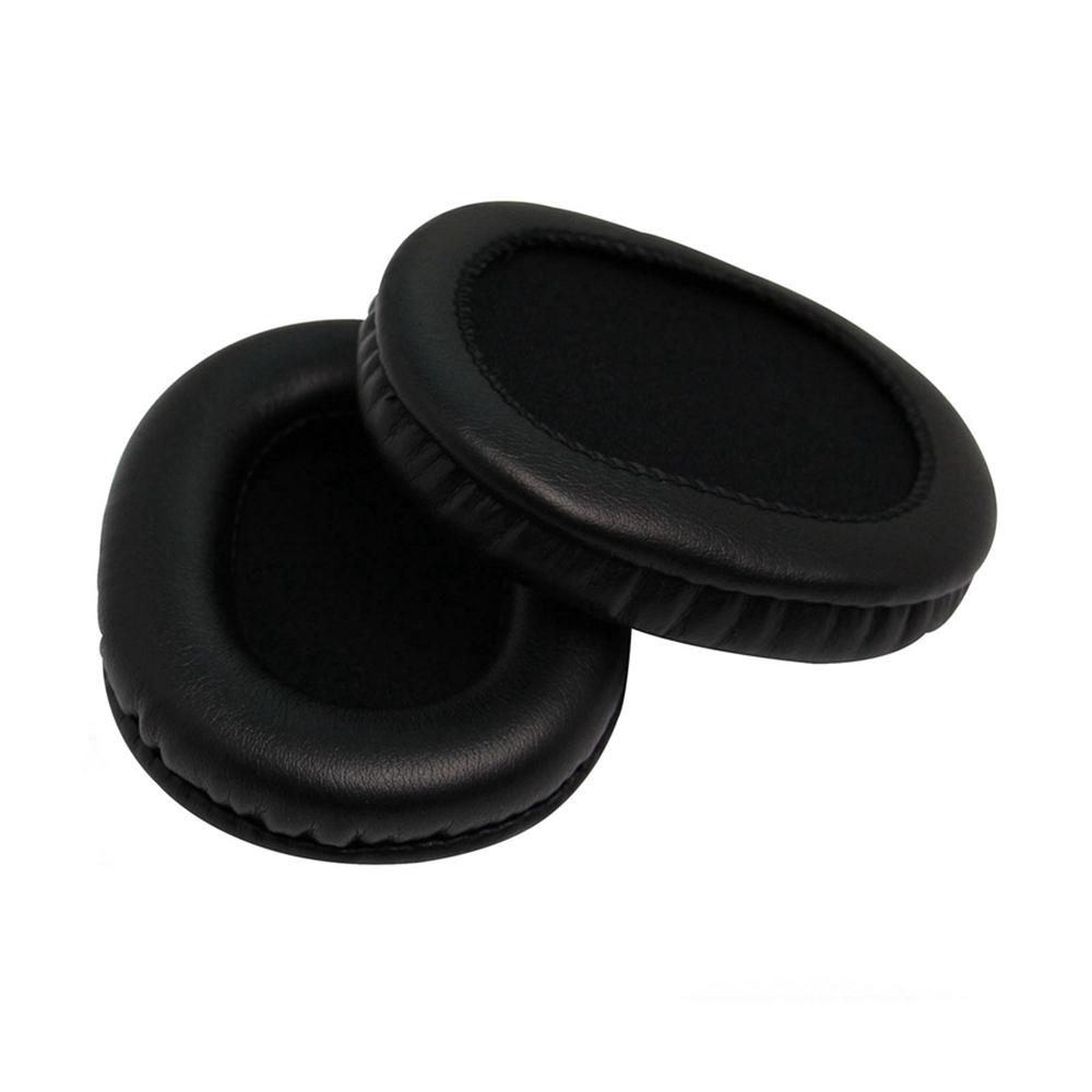 Reemplazo de Almohadillas de Espuma y Cuero de Espuma Almohadillas para Audio-Technica ATH-M50X M20 M30 M40 M50 SX1 Headphones Blanco