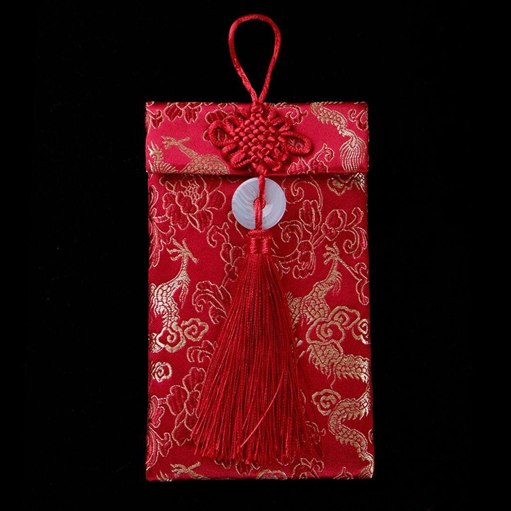 Party Gift Best Wishes Wedding Birthday Chinese Wedding Red Packets Money Bags Red Envelope HongBao