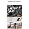 Under Desk Practice Cable Planner Modifiable Cord Management Owner for Access Extension Cord