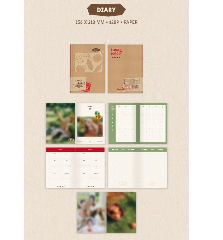 [Pre-comanda] (G)I-DLE – Salutări de Sezon 2026 „i-dle & Soil Co.”