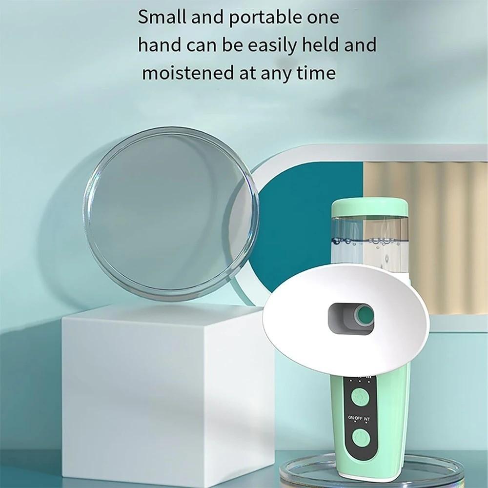 3 Temperature Portable Mist Sprayer Rechargeable Dry Eye Humidifier Relieve Eye Fatigue