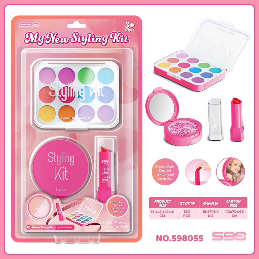Playing House Children'S Cosmetics Toys Girl Simulation Makeup Accessories Handbag Girl Bag Set
