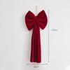 Large Red Bow Tree Topper, Christmas Bow for Tree, Hotel and Mall Decoration