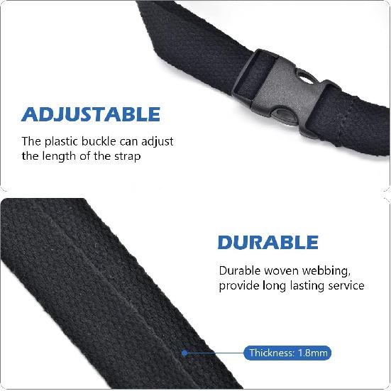 RV TV Straps 74" Anti-Tip RV Furniture Safety Tie Down Solid Straps For Camper Trailer Traveling - 2Pcs Basic
