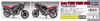 Hasegawa Honda VT250F 1984 Black Plastic Model Kit 21755 1/12 (MC08)