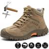 Safety Shoes Men For Work Boots Anti-Smash Plastic Toe Insulated Shoes 6KV Safety Boots Men Work Shoes Anti-Scalding Welder Boot
