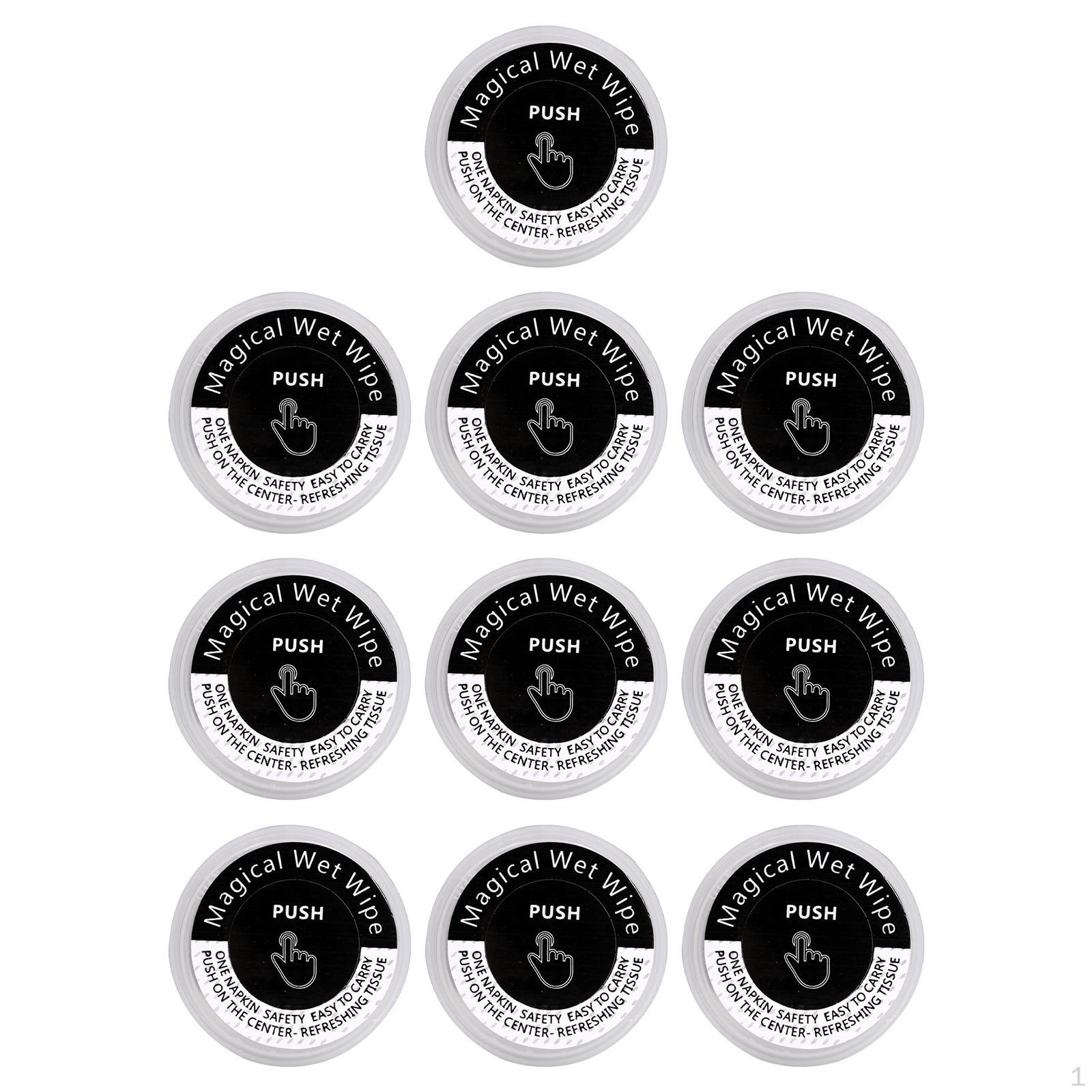 

Компактний рушник, портативні гігієнічні серветки для подорожей та активного відпочинку 10 Grains