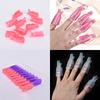 Plastic Nail Soak Off Uv Gel Art Polish Remover Wrap Gelish Clip Cap