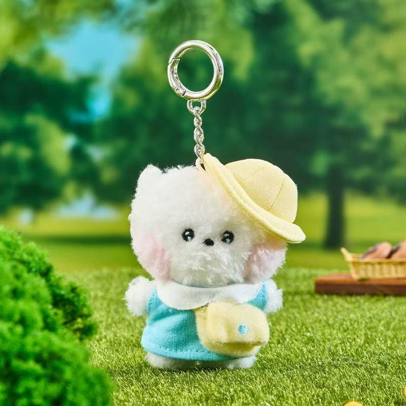 Anime Cartoon Chimmy Cooky Spring Tour Series Plush Toys Fashion New Plush Doll Backpack Keychain Accessories Girl Gifts