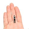 1/64 Accident Scale Doll Figures for Collectibles Ornament Micro Landscape Desktop Decor Railway