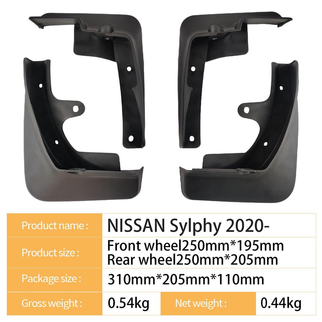 Nissan Sylphy 2020 Car Tire Fenders - Compatible for Dropshipping