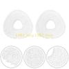 L8RE 2Pcs/4Pcs/6Pcs Vacuum Mop Replacement Pads Reusable Mopping Pads Suitable for Cloud Whale NARWAL J3 Sweeping Robot