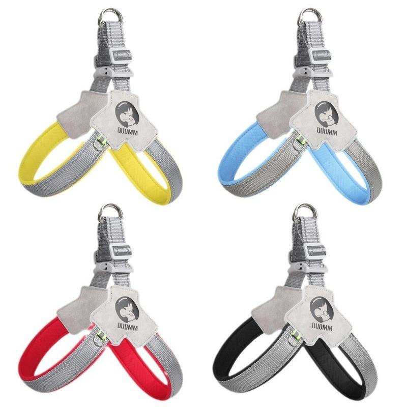 Y Shape Dog Harness No Pull Adjustable Reflective Pet Vest, Soft Padding Chest Support for Small Medium Large Dogs, Easy Walk Ou