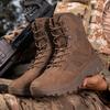 New Winter Male Waterproof Motorcycle Shoe Combat Ankle Anti-Slip Work Safety Shoes  Men Tactical Boots Special Force Army Boots