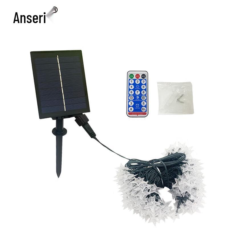 Ansairei Solar LED Star String Lights