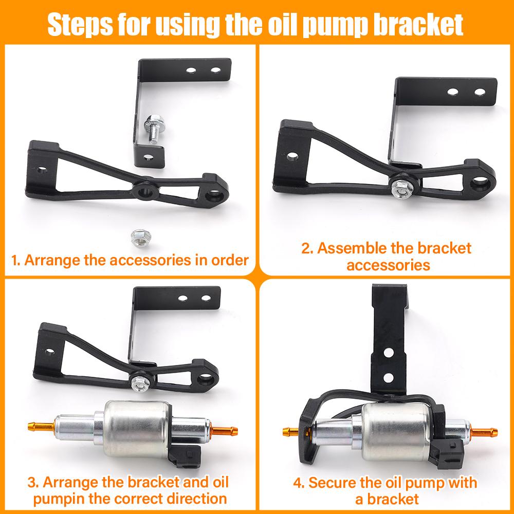 Heater Fuel Pump Bracket Parking Diesel Heater Pump Holder Car Electric Parts for Webasto Eberspacher Heater Support Fitting