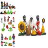 Plants Vs Zombies Series Egypt Private Wild West Pvc Toy Action Figures Set New Fun Easter Decoration For Kids