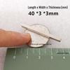 N52 Super Strong Neodymium Iron Boron Magnet, Rectangular 25x30x100mm, Permanent Magnetic Steel Sheet.