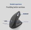 Ergonomic Dual-Mode Bluetooth Silent Gaming Mouse with Luminous Design