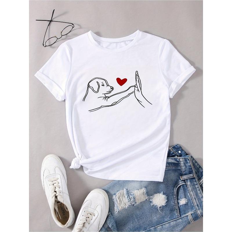 European Size Women'S Fashion > Women'S Clothing > Women'S Casual Sportswear > Women'S Casual Sweatshirts And T-Shirts  Women'S Casual Sports T-Shirts