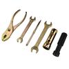 1set Universal Motorcycle Repair Tool Motorbike Spark Plug Wrench Screwdriver Sleeve Pliers Wrenches Socket Tool