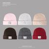 Korean Version of Big Head Circumference Showing The Face Small Loose Hat for Women Cute Cartoon Knitted Hat Winter Warm Ear Protection Wool Hat Men