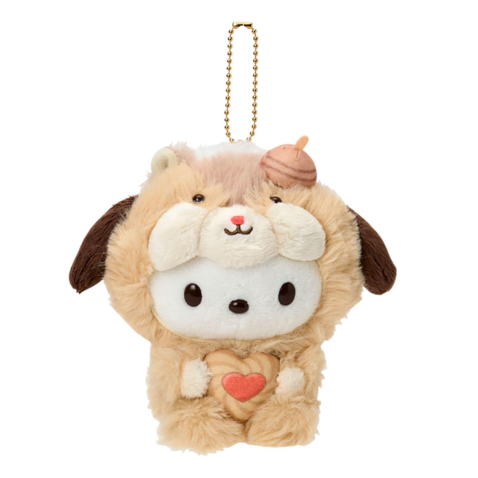 

Sanrio Mascot Holder (Squirrel Fluffy) Pochacco, Ages 6 and Up, 653667