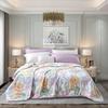 Fuanna Light Spirit Floral Seven-Hole Antibacterial Summer Quilt