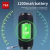 TG117 Portable Bluetooth Speaker TWS Wireless Dual Bass Outdoor Column Boombox FM AUX TF Card Music Player For Camping Riding