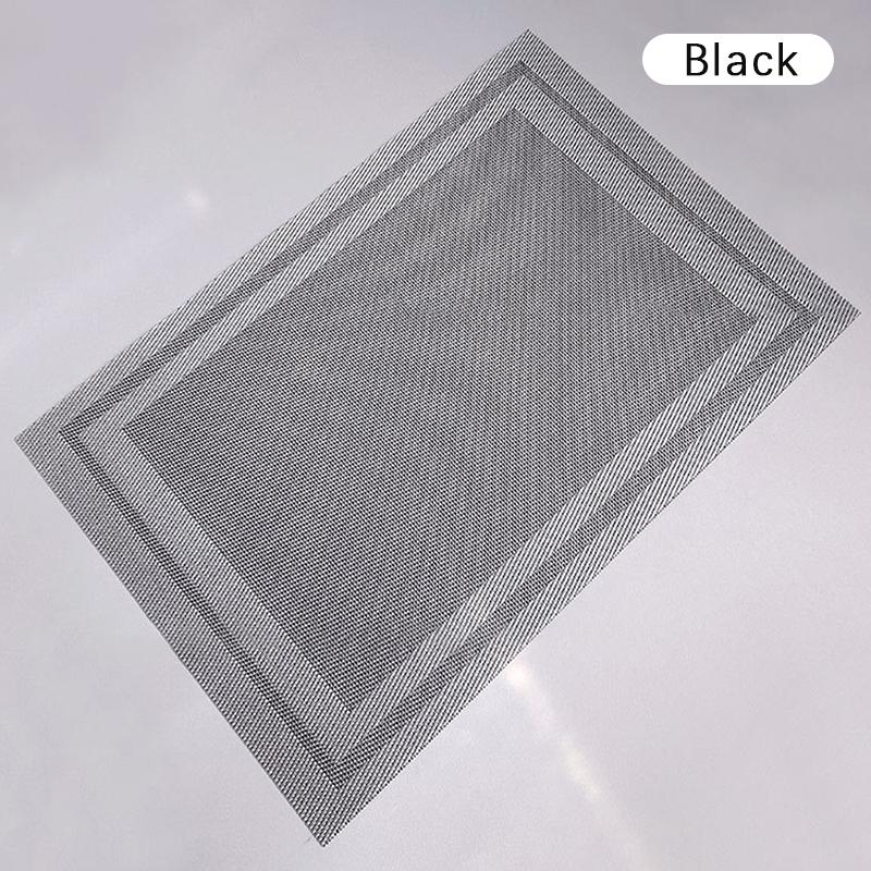 

1Pc Nail Art Mat Beauty Makeup Hand Pvc Pad Gorgeous Manicure Professional Salon Tools Nail Practice Customer Pad for Women чорний