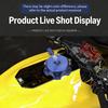 ZG 2PCS CNC Machined Aluminum Fuel Tank Vent Cap With Check Ball Hose Universal For Motorcycle Dirt Bike ATV Modified Parts