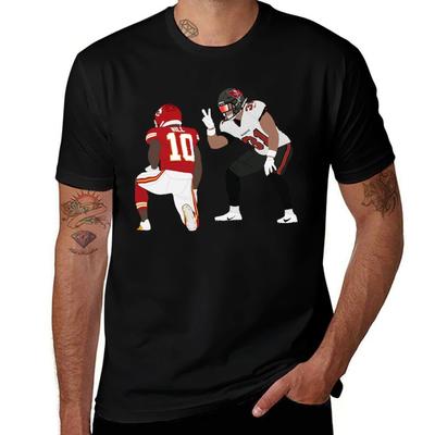 Antoine Winfield Jr T-Shirt Herren T-Shirt Baumwolle Hohe Qualität T-Shirts für Herren Baumwolle Weich Herren T-Shirt Grafik T-Shirt