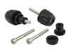 POSH FAITH Suprimentos para Motocicleta Extremidade do Guidão Extremidade Revolver Kawasaki Genuíno