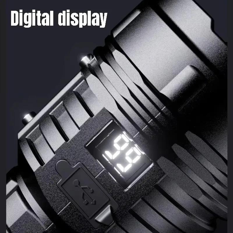 Strong Light Mini LED Flashlight Multifunctional Work Light with Magnetic&Cap Clip Portable Rechargeable Outdoor Emergency Lamp