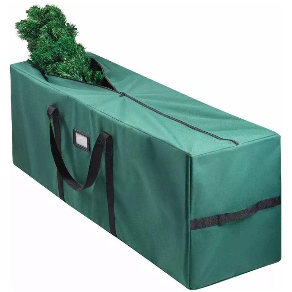 Xmas Tree Storage Bag 600D Oxford Fabric Rectangular Large Capacity Xmas Tree Storage Container for Clothes Quilt