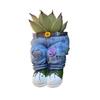Amerikanischer Landgarten Kunst Jeans Garten Dekorative Blumentopf Pflanze Harzhandwerk Ornament