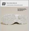 Women's 2024 Autumn Korean Style Thick-Soled Breathable Mesh Sneakers 