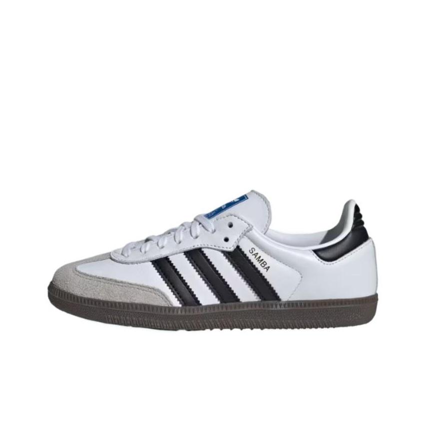 New Adidas Samba OG Cloud White Core Black GS IE3675