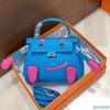 2025 / New Smiling Face Bag Premium Head Layer Cowhide Millennium Doll Mini Bag Cute Crossbody Bag