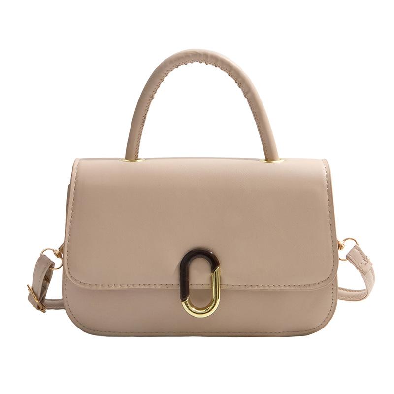 Simple Hand Bag Small Square Bag Spring and Summer New Fashion Sense Shoulder Bag Trend Elegant Temperament Messenger Bag